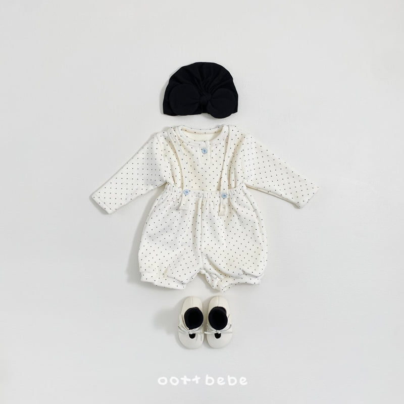 Oott Bebe - Korean Baby Fashion - #babyoutfit - Choco Heim Baby Set