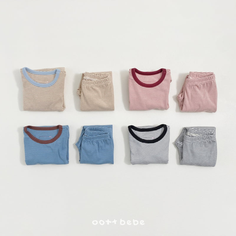 Oott Bebe - Korean Baby Fashion - #babyoutfit - Otti Bagel Easywear - 11