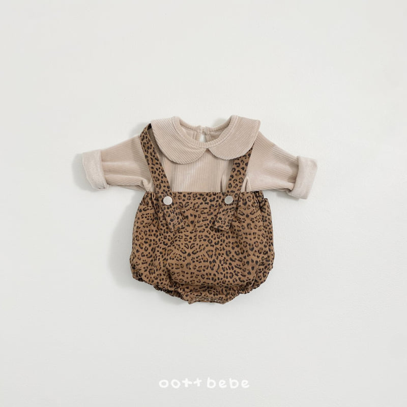Oott Bebe - Korean Baby Fashion - #onlinebabyboutique - Mink Collar Tee BEBE - 7