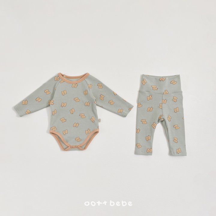 Oott Bebe - Korean Baby Fashion - #onlinebabyshop - Puppy Suit - 5