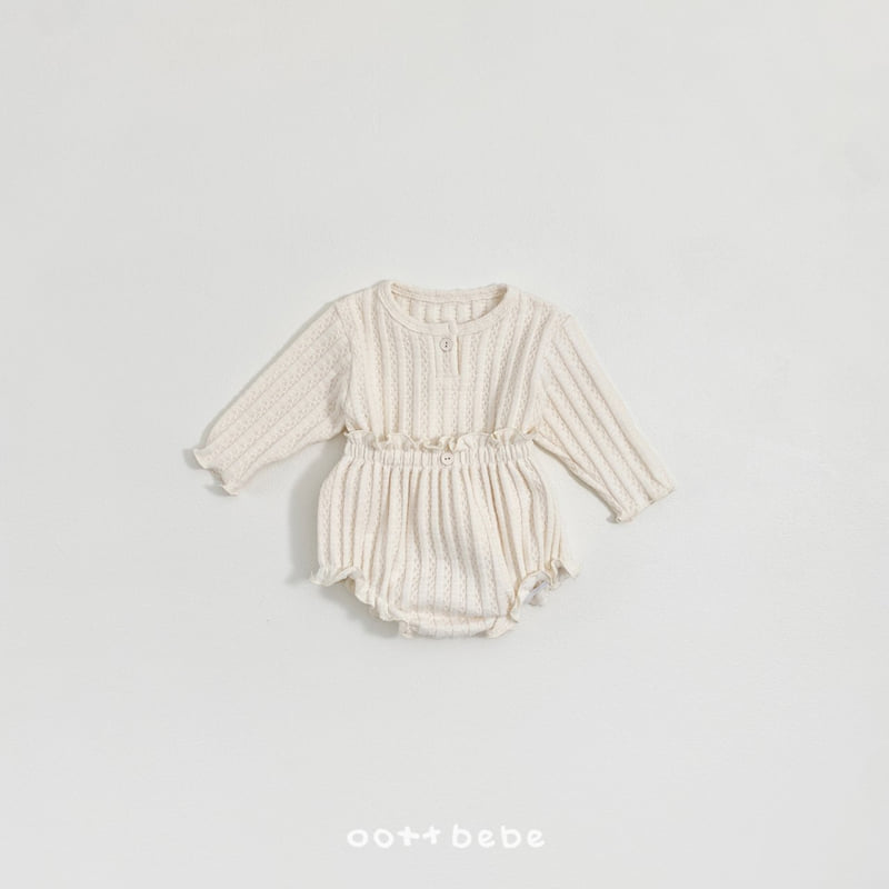 Oott Bebe - Korean Baby Fashion - #onlinebabyshop - Monchou Bloomer Set - 5