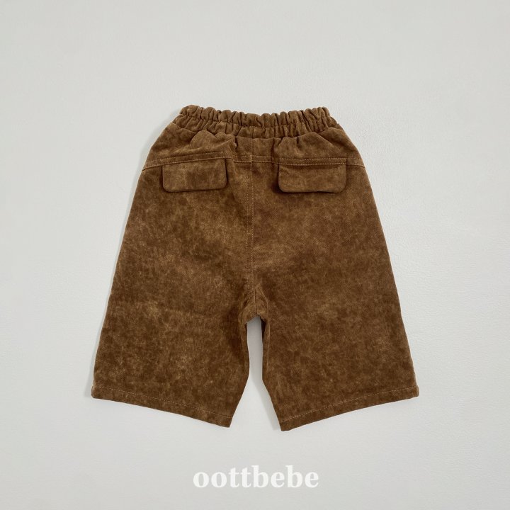 Oott Bebe - Korean Children Fashion - #Kfashion4kids - Stone Pocket Pants - 6