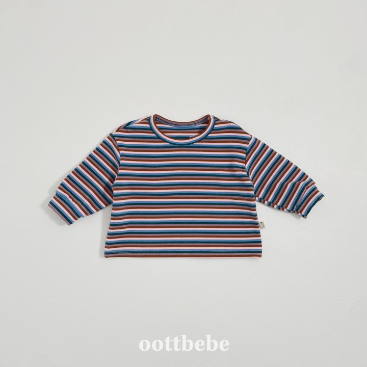 Oott Bebe - Korean Children Fashion - #Kfashion4kids - Bonbon Ribbed Tee - 5