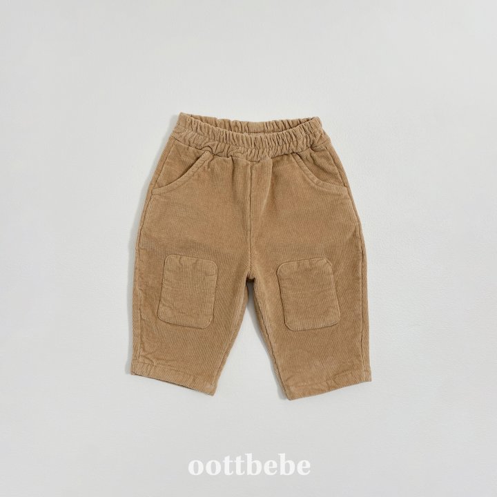Oott Bebe - Korean Children Fashion - #designkidswear - Corduroy Balloon Pants - 6