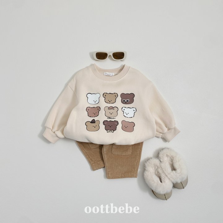 Oott Bebe - Korean Children Fashion - #discoveringself - Collection Bear Sweatshirt - 2