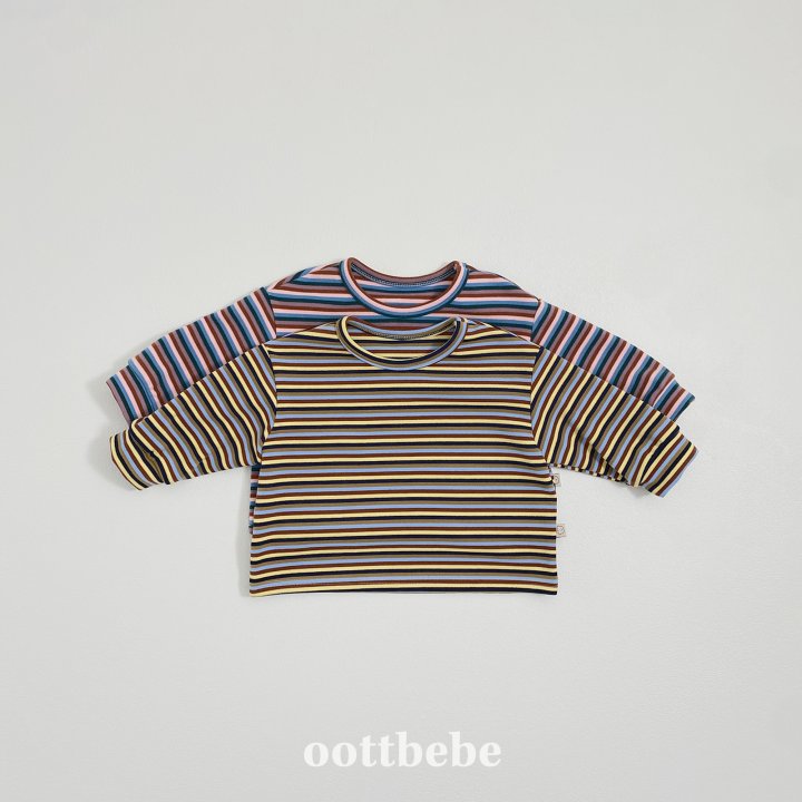 Oott Bebe - Korean Children Fashion - #fashionkids - Bonbon Ribbed Tee