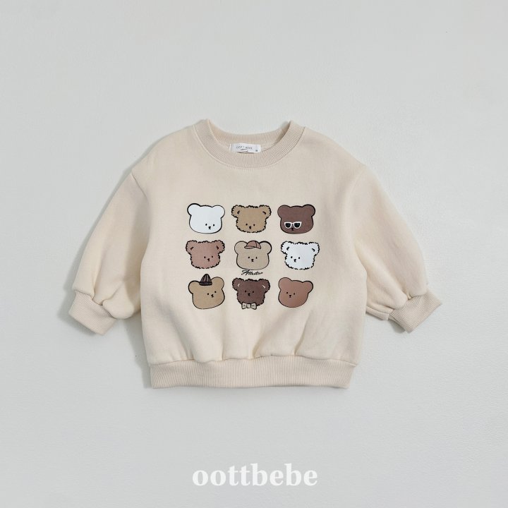 Oott Bebe - Korean Children Fashion - #kidsstore - Collection Bear Sweatshirt - 5