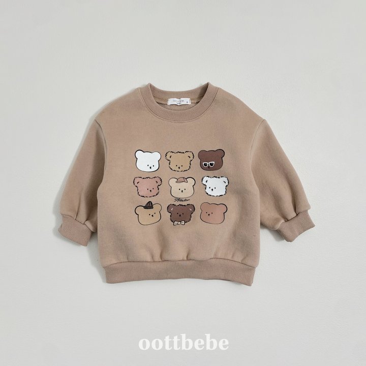 Oott Bebe - Korean Children Fashion - #kidzfashiontrend - Collection Bear Sweatshirt - 6