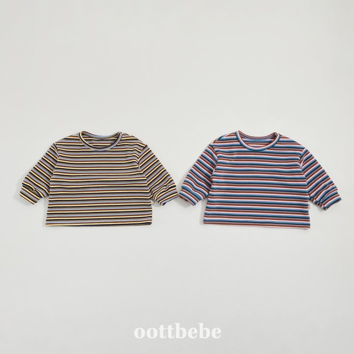 Oott Bebe - Korean Children Fashion - #littlefashionista - Bonbon Ribbed Tee - 6