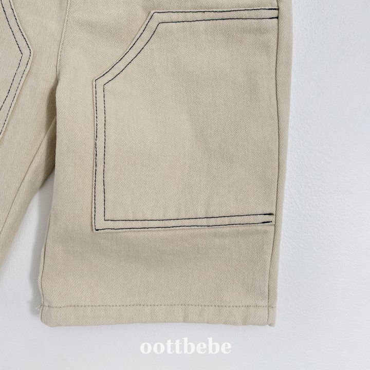Oott Bebe - Korean Children Fashion - #magicofchildhood - Patchwork Pants - 10