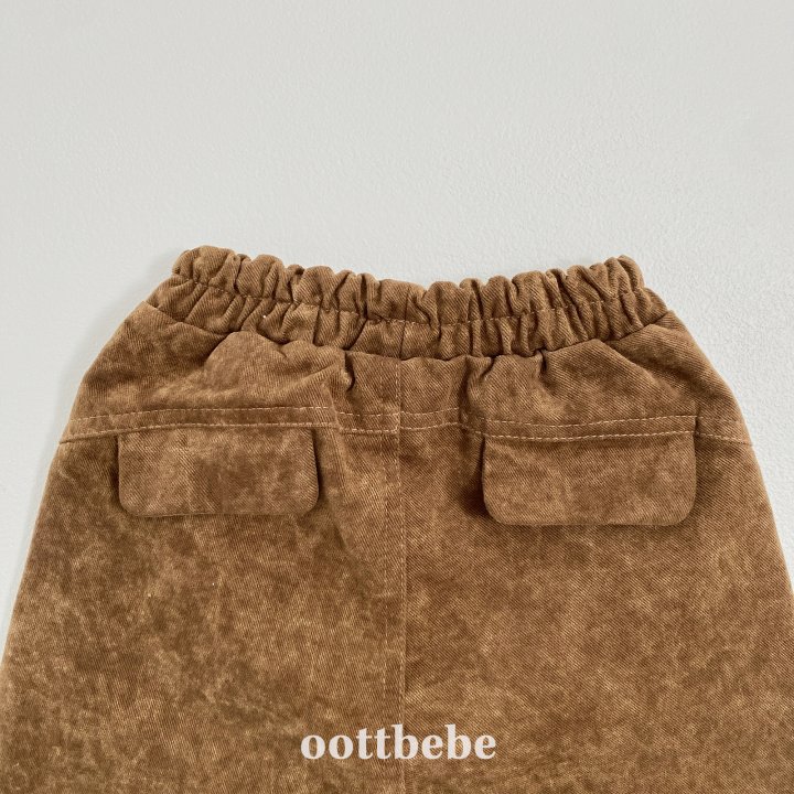 Oott Bebe - Korean Children Fashion - #magicofchildhood - Stone Pocket Pants - 8