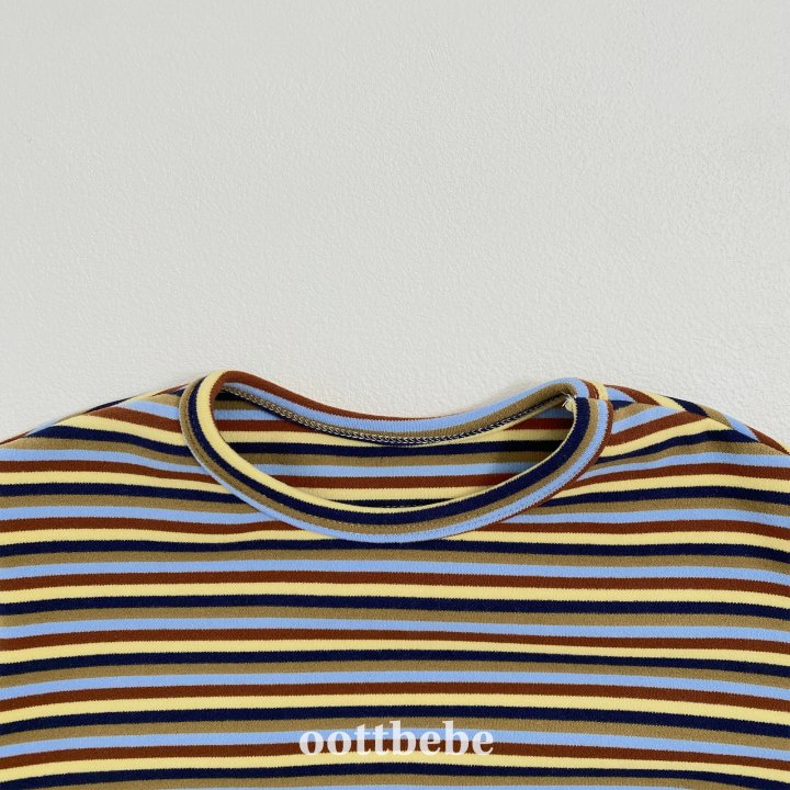 Oott Bebe - Korean Children Fashion - #magicofchildhood - Bonbon Ribbed Tee - 7