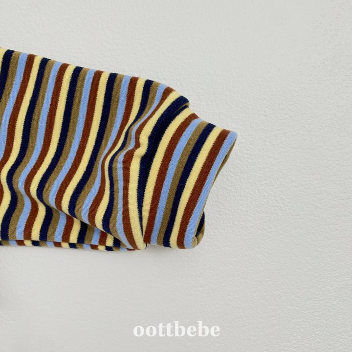Oott Bebe - Korean Children Fashion - #minifashionista - Bonbon Ribbed Tee - 8