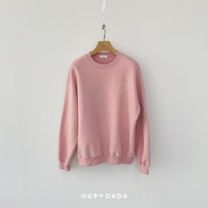 Oott Bebe - Korean Women Fashion - #momslook - Fleece Everyday Sweatshirt (Adult) - 3