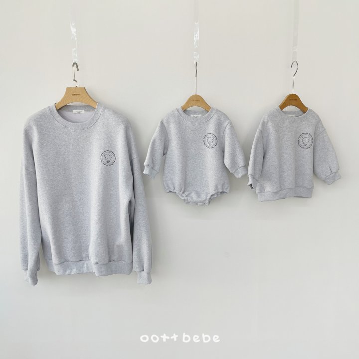 Oott Bebe - Korean Women Fashion - #momslook - Fleece Everyday Sweatshirt (Adult) - 7