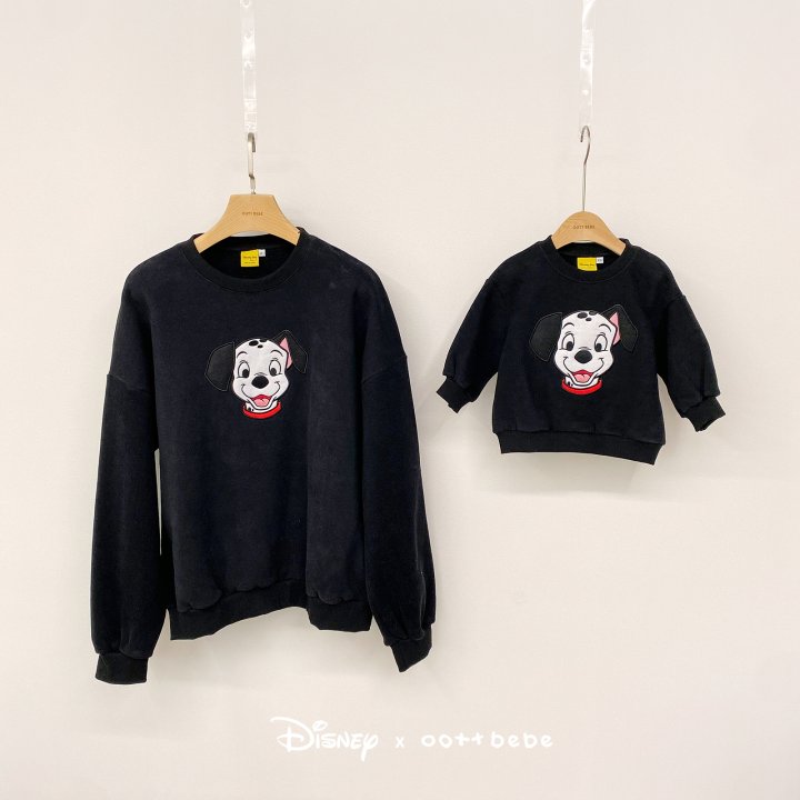 Oott Bebe - Korean Women Fashion - #momslook - D Face Sweatshirt (Adult) - 5