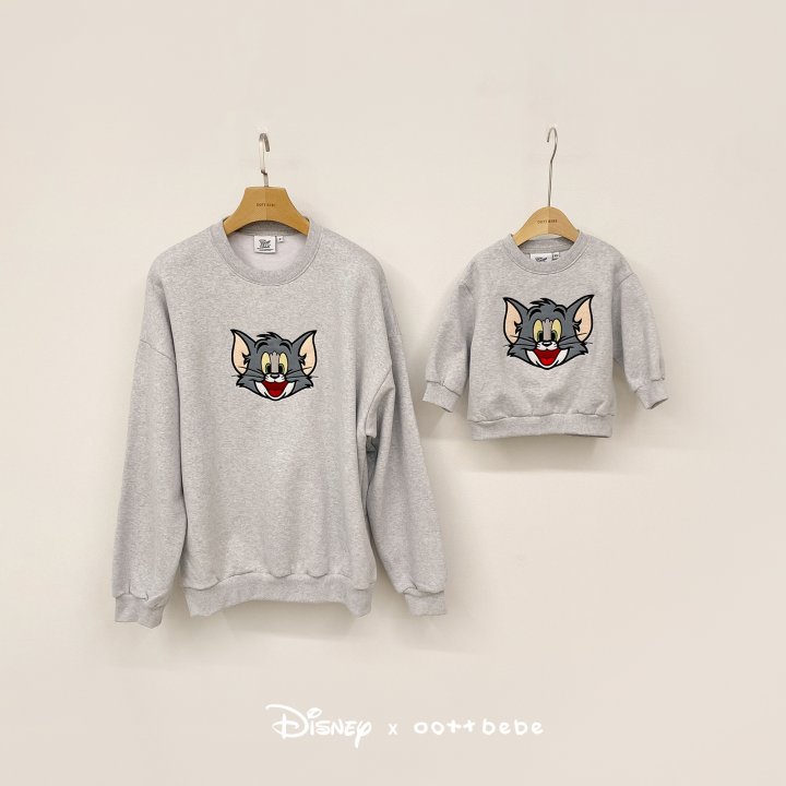 Oott Bebe - Korean Women Fashion - #restrostyle - Tom Jerry Sweatshirt (Adult) - 6