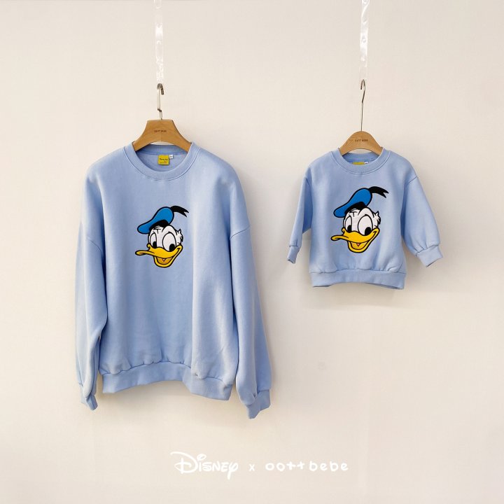 Oott Bebe - Korean Women Fashion - #romanticstyle - D Duck Cute Sweatshirt (Adult) - 4