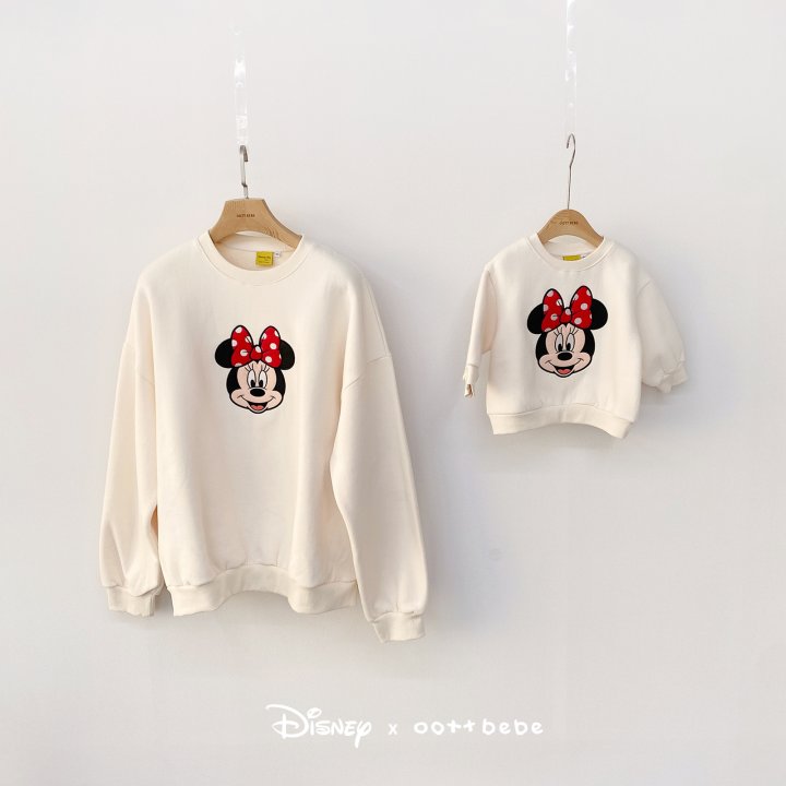Oott Bebe - Korean Women Fashion - #thatsdarling - D Face Sweatshirt (Adult) - 4