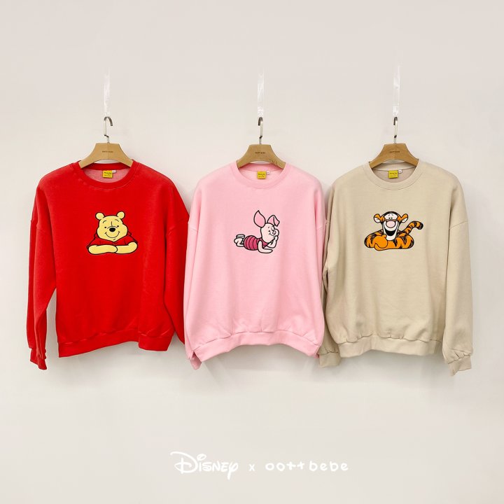 Oott Bebe - Korean Women Fashion - #vintageinspired - Pooh Friends Sweatshirt (Adult)