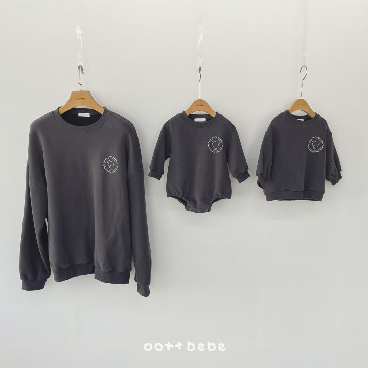 Oott Bebe - Korean Women Fashion - #womensfashion - Fleece Everyday Sweatshirt (Adult) - 8
