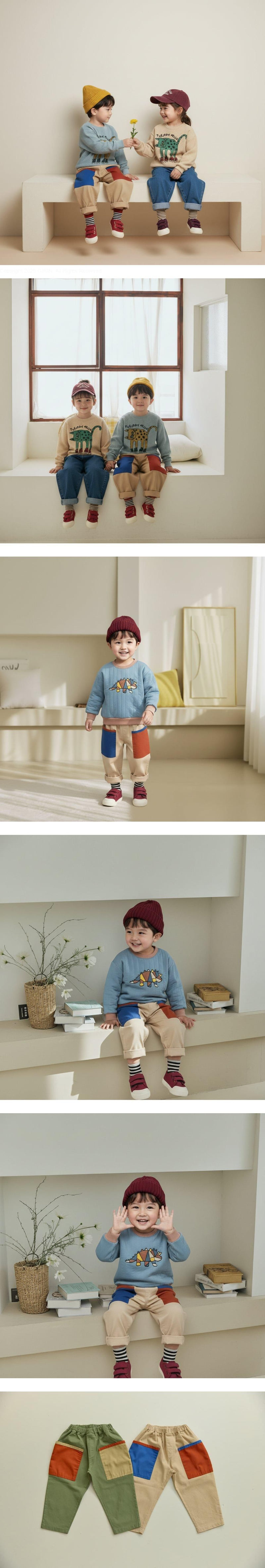 Orange Mom - Korean Children Fashion - #discoveringself - Cotton Span Pocket Pants