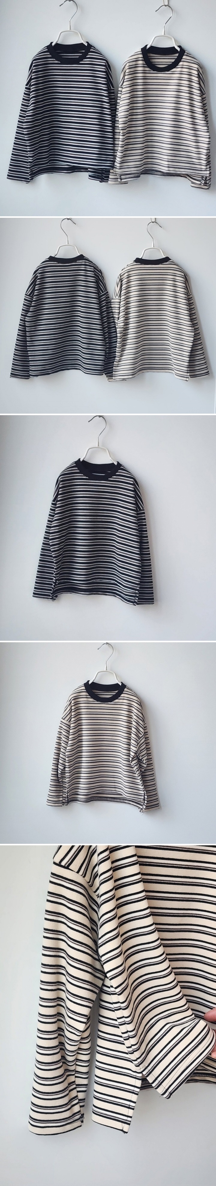 Ossi'i - Korean Children Fashion - #childrensboutique - Cozy Stripe Tee