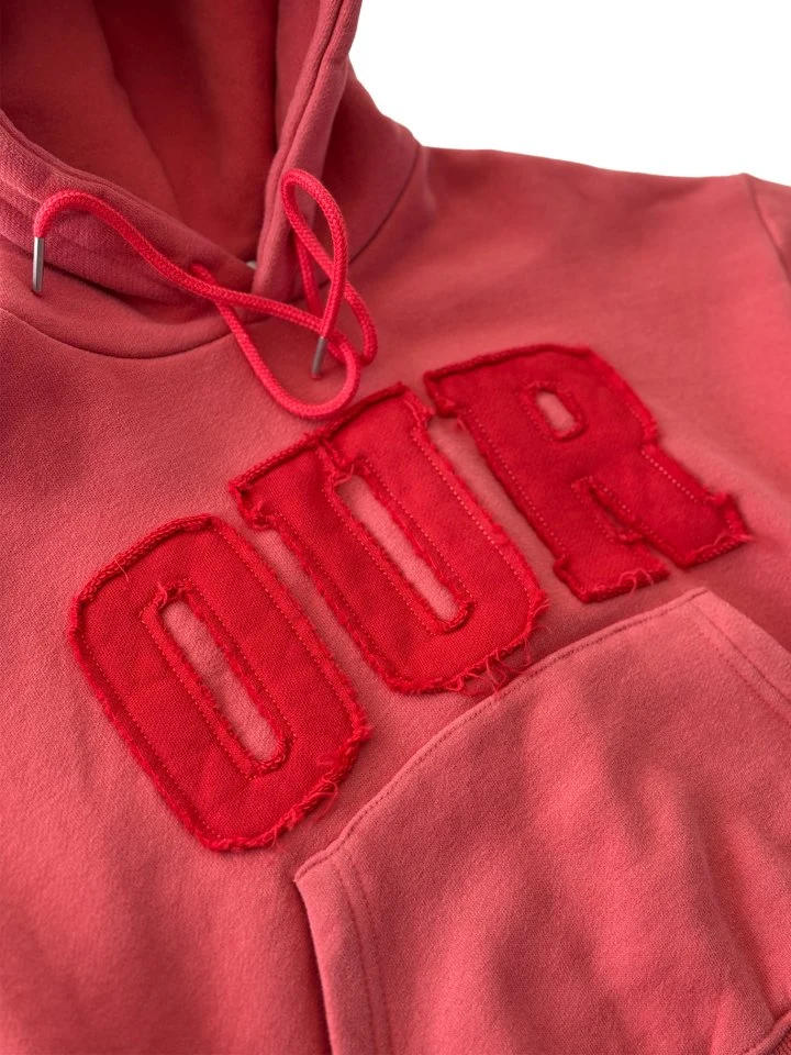 Our - Korean Children Fashion - #kidzfashiontrend - 25 Big Logo Hoodie (Kids) - 4