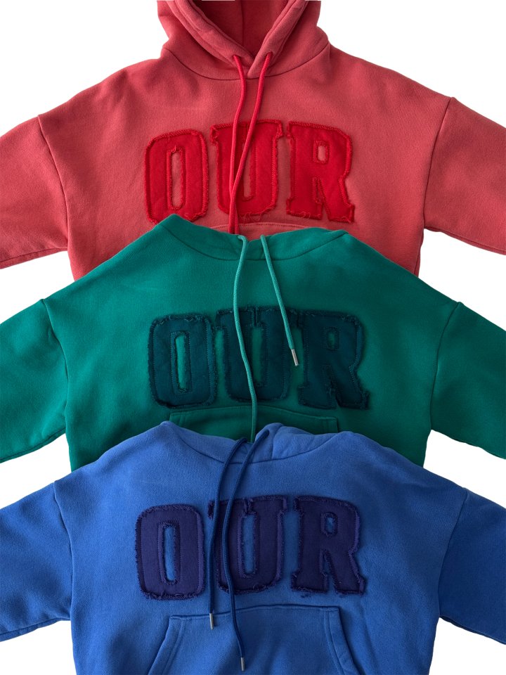 Our - Korean Children Fashion - #Kfashion4kids - 25 Big Logo Hoodie (Junior) - 3