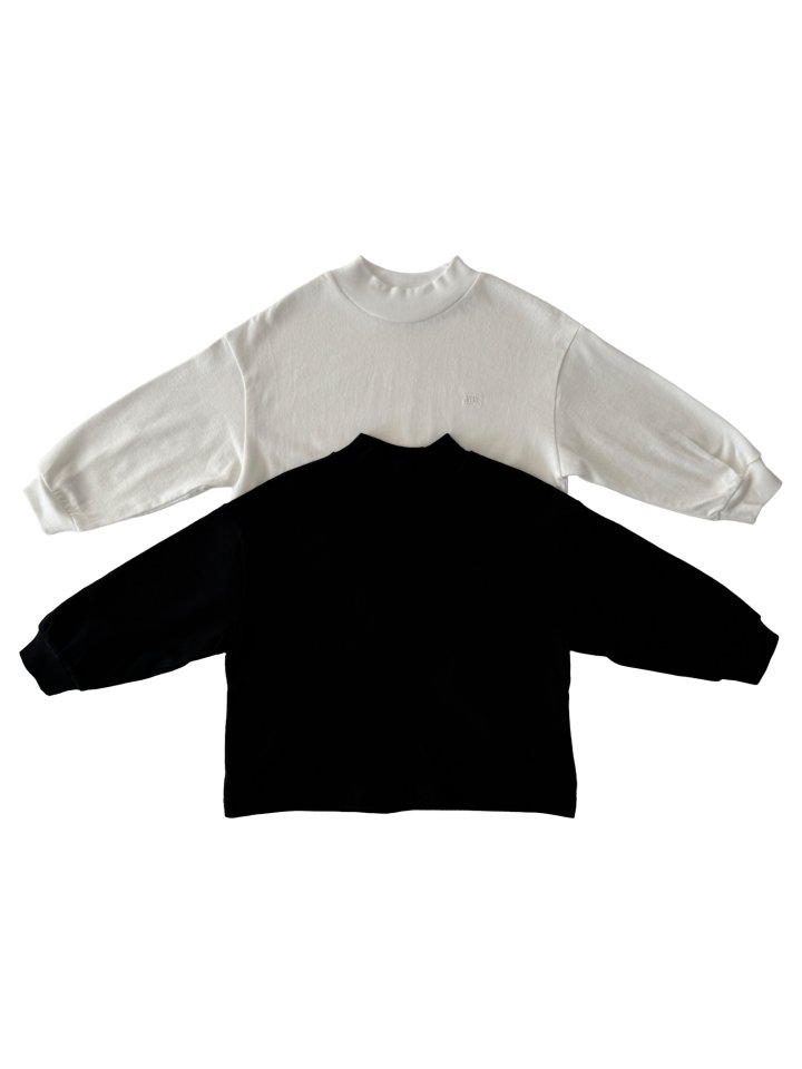 Our - Korean Children Fashion - #Kfashion4kids - Soft Half Turtleneck Tee