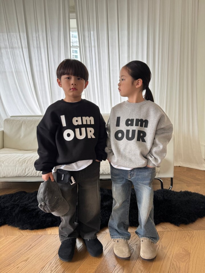 Our - Korean Children Fashion - #Kfashion4kids - I Am Our Sweatshirt - 6