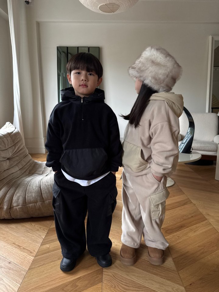 Our - Korean Children Fashion - #Kfashion4kids - Padded Fleece Hood - 10