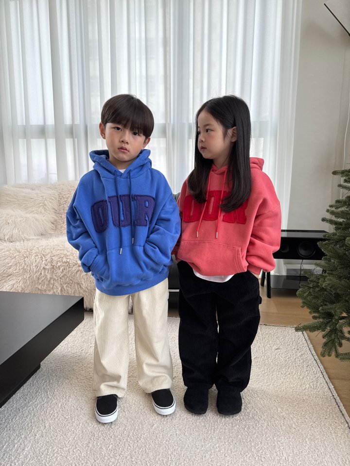 Our - Korean Children Fashion - #childofig - 25 Big Logo Hoodie (Junior) - 9