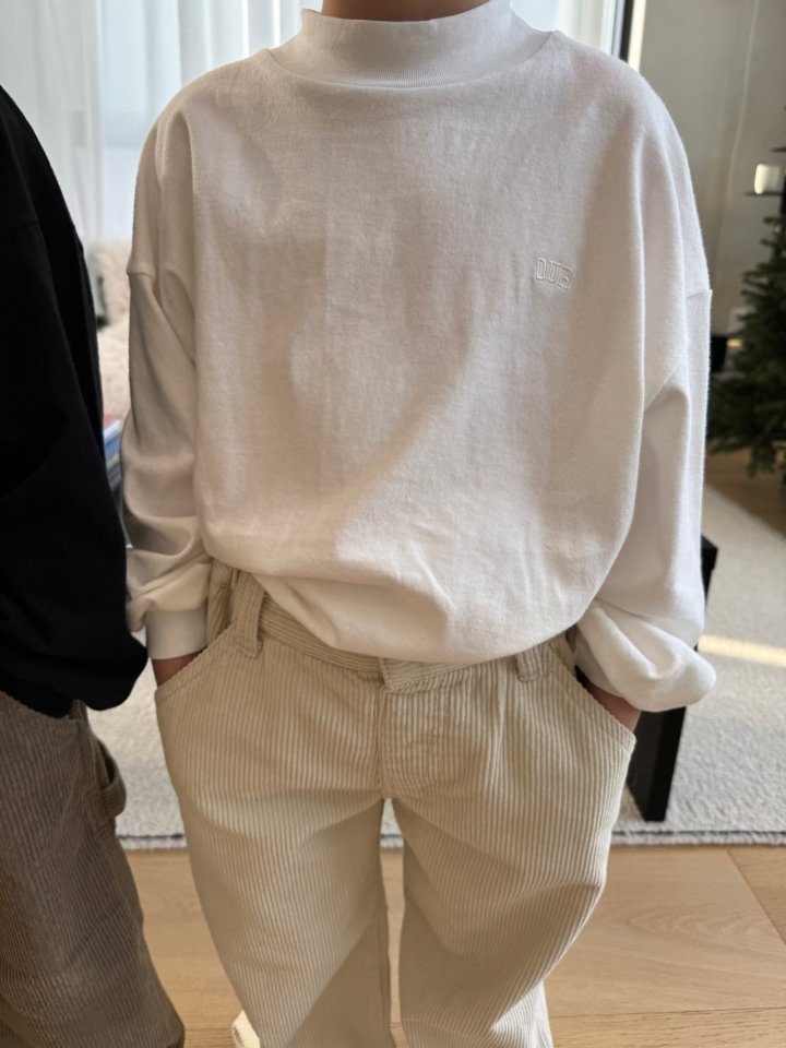 Our - Korean Children Fashion - #childofig - Soft Half Turtleneck Tee - 6