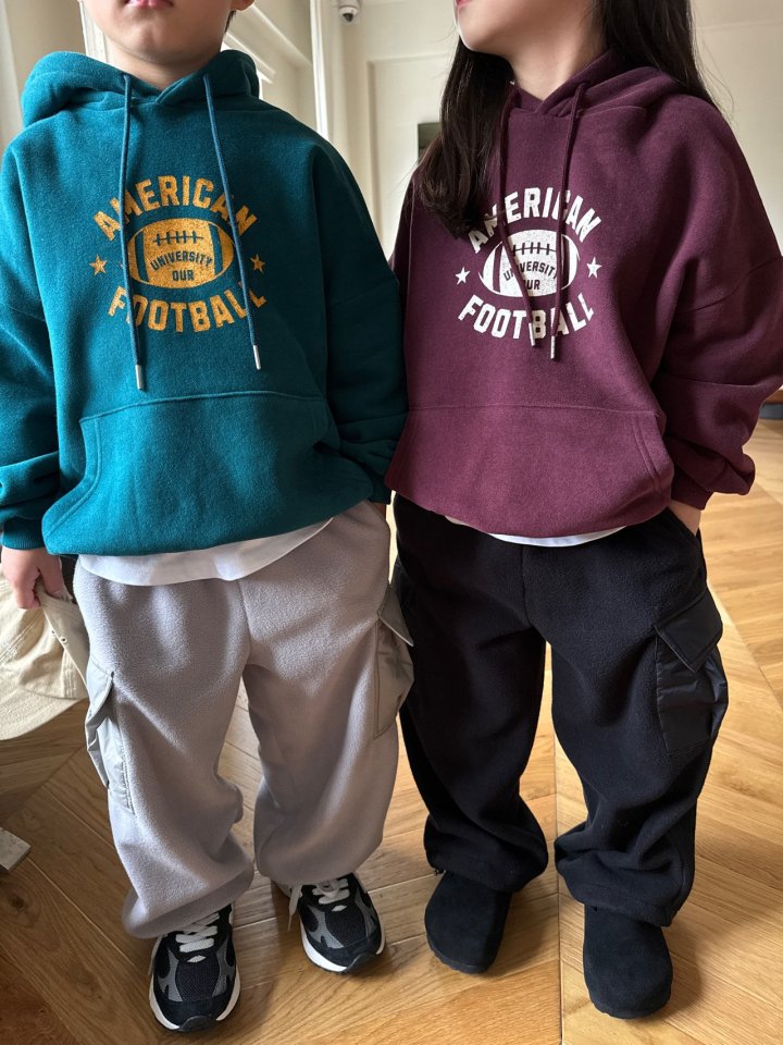 Our - Korean Children Fashion - #childofig - American Hoodie - 5