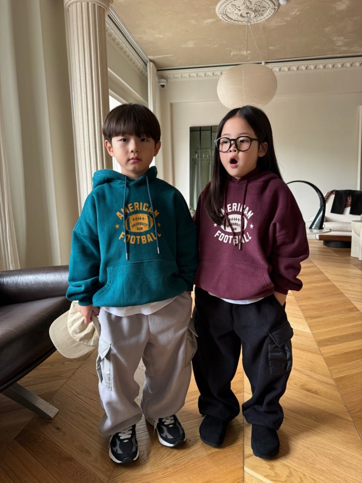 Our - Korean Children Fashion - #childofig - American Hoodie - 6