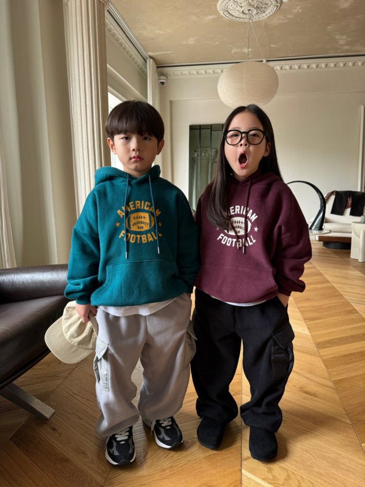 Our - Korean Children Fashion - #childrensboutique - American Hoodie - 7