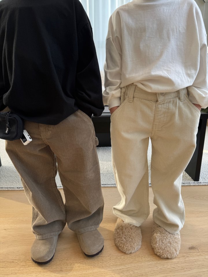 Our - Korean Children Fashion - #childrensboutique - Rope Corduroy Pants - 6