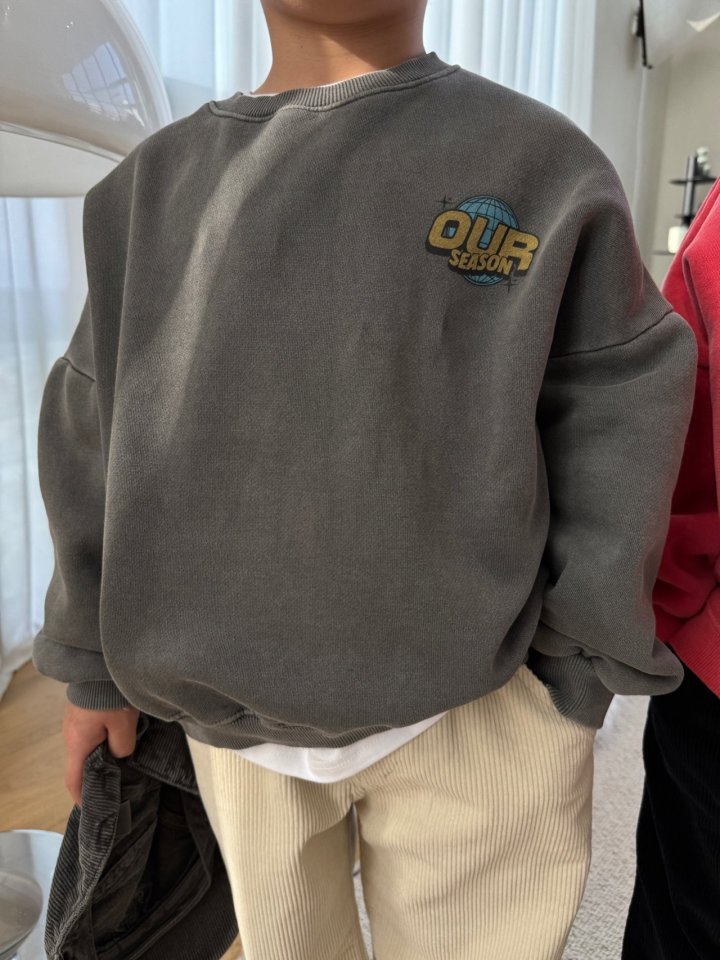 Our - Korean Children Fashion - #childrensboutique - Season Dyed Sweatshirt - 10
