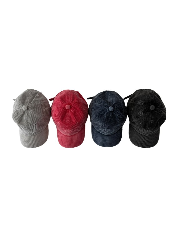 Our - Korean Children Fashion - #childrensboutique - Corduroy Ball Cap - 3
