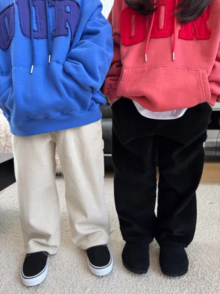 Our - Korean Children Fashion - #designkidswear - 25 Big Logo Hoodie (Kids) - 12