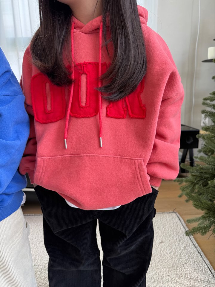 Our - Korean Children Fashion - #designkidswear - 25 Big Logo Hoodie (Junior) - 11