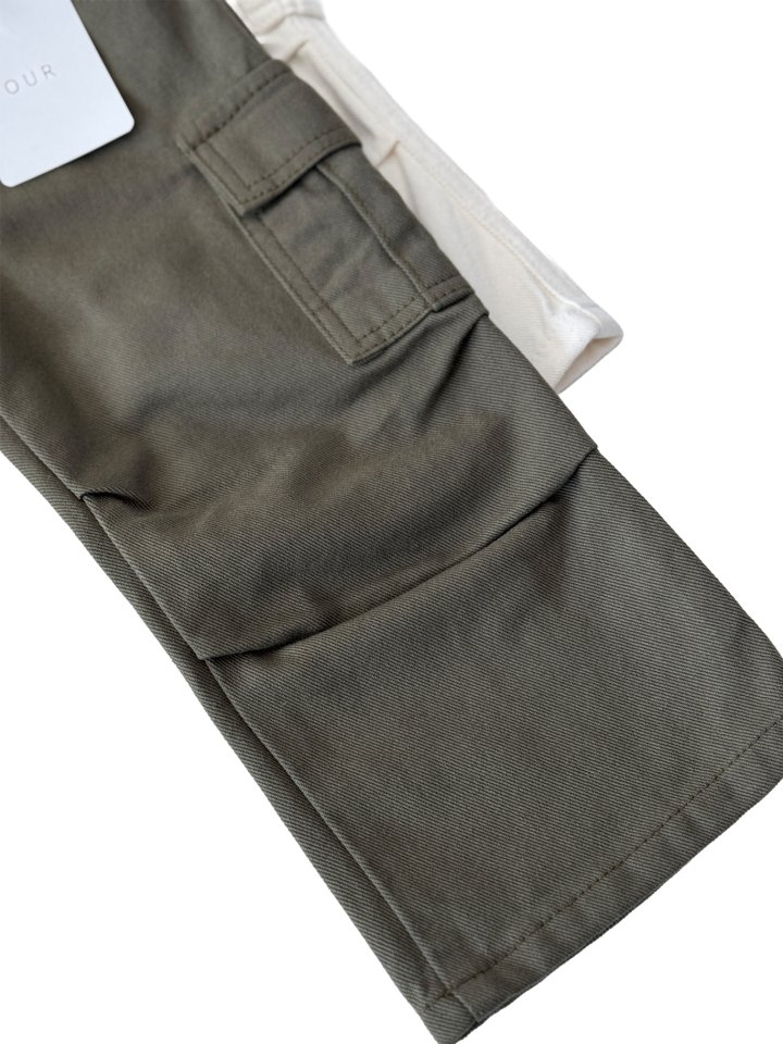 Our - Korean Children Fashion - #childrensboutique - Hold Cargo Pants - 4
