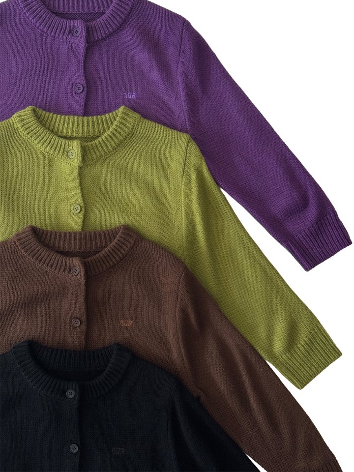 Our - Korean Children Fashion - #designkidswear - Peanut Knit Cardigan - 3