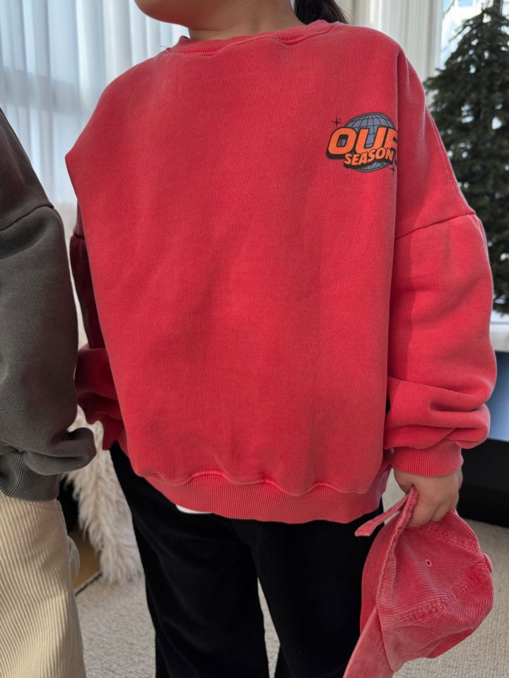 Our - Korean Children Fashion - #designkidswear - Season Dyed Sweatshirt - 11