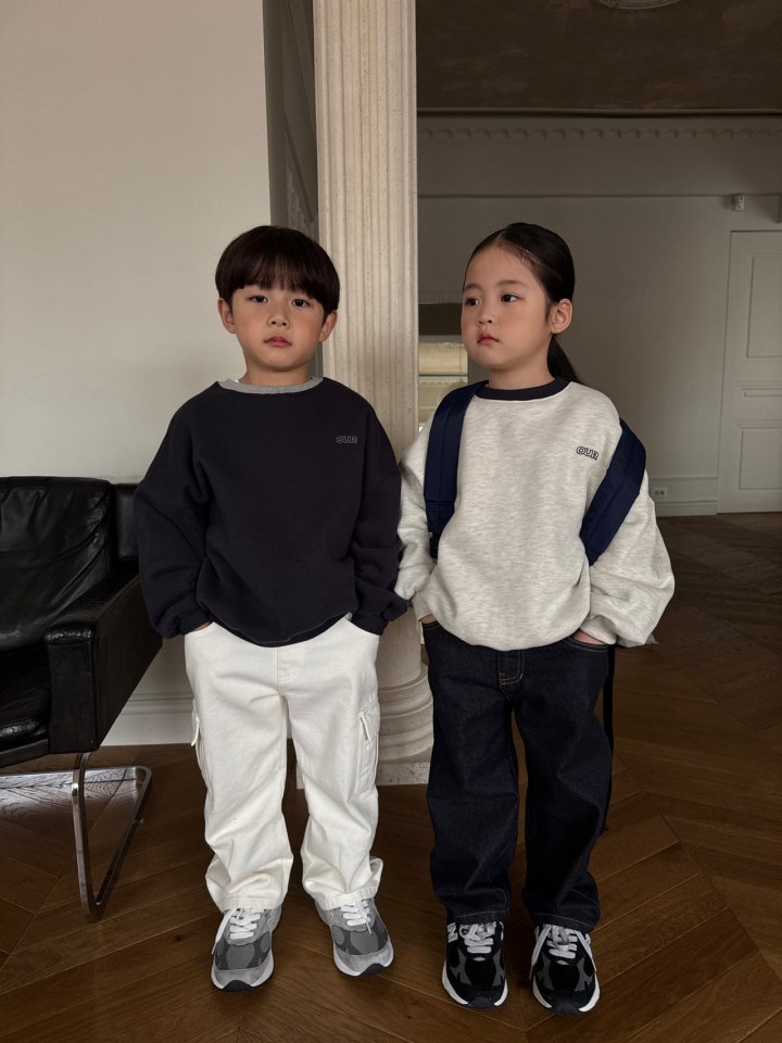 Our - Korean Children Fashion - #designkidswear - Bread Sweatshirt - 8