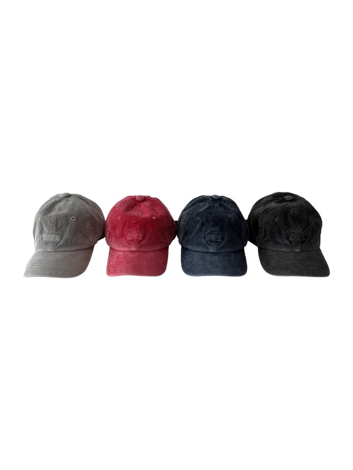 Our - Korean Children Fashion - #childrensboutique - Corduroy Ball Cap - 4