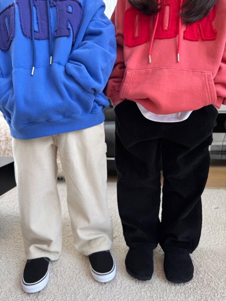 Our - Korean Children Fashion - #discoveringself - 25 Big Logo Hoodie (Junior) - 12