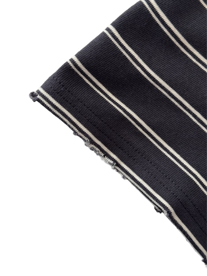 Our - Korean Children Fashion - #discoveringself - Rough Stripe Tee - 6