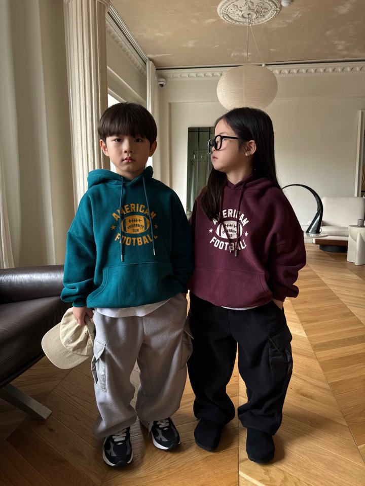 Our - Korean Children Fashion - #fashionkids - American Hoodie - 10